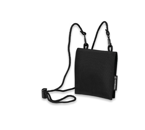 Кошелёк на шею VICTORINOX Convertible Travel Wallet чёрный, нейлон 800D, 13x1x11 см