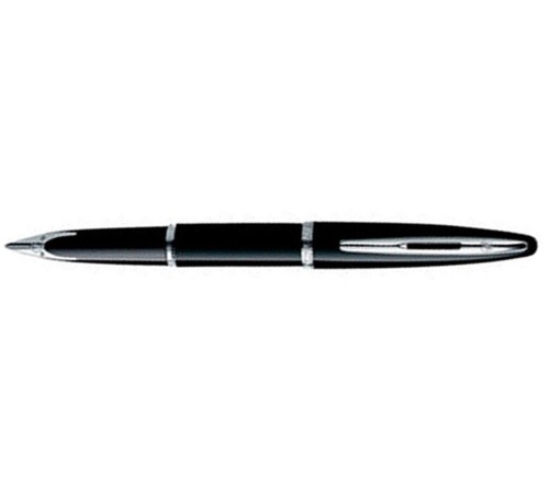 Перьевая ручка Waterman Carene Black Sea ST. Перо -золото 18К. Детали дизайна:посеребрение