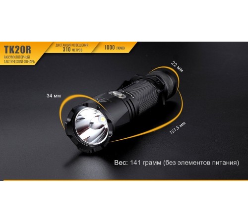 Фонарь Fenix TK20R