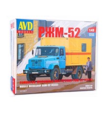 Сборная модель AVD Ремонтно-жилищная мастерская РЖМ-52 (4333), 1/43