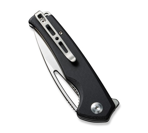 Складной нож SENCUT Mims 9Cr18MoV Steel Satin Finished Handle G10 Black