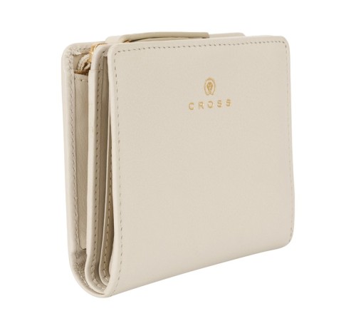 Кошелёк Cross Monaco Ivory, кожа наппа, гладкая, цвет 