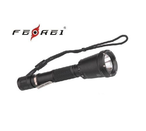 Фонарь для дайвинга Ferei W158, черный
