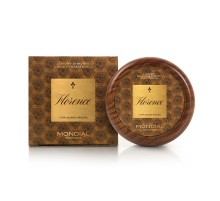 Крем для бритья в деревянной чаше MONDIAL FLORENCE LUXURY SHAVING CREAM TRADITIONAL, 140 мл
