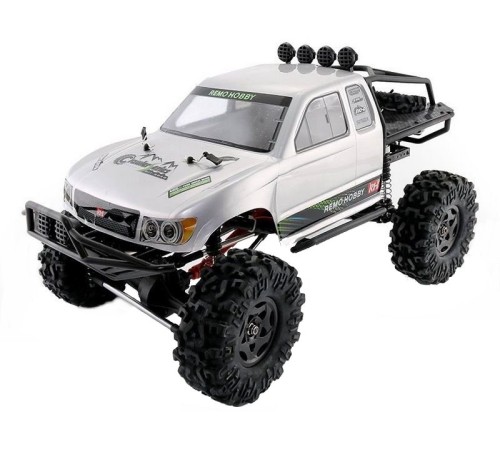 Радиоуправляемый краулер Remo Hobby 1097-ST (серебристый) 4WD 2.4G 1/10 RTR
