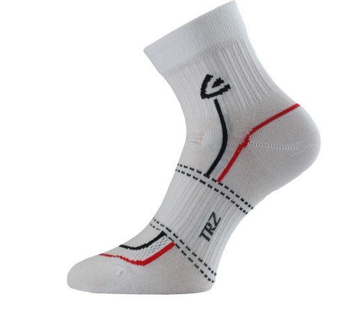 Носки Lasting TRZ 001, cotton+polypropylene, белый, размер L , TRZ001L