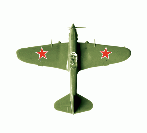 Сборная модель ZVEZDA Штурмовик Ил-2 обр. 1941г, 1/144