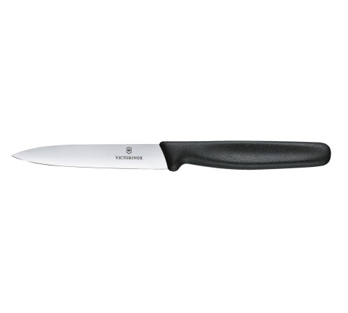 Набор из 9 столовых приборов VICTORINOX: 6 ножей, вилка д/мяса, ножницы, мусат, в буковой подставке