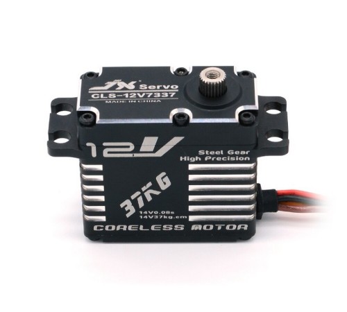 Сервомашинка цифровая JX Servo CLS-12V7337 (73г/37.5/0.08/14.0V) Full metal