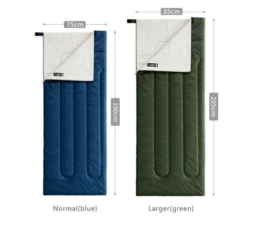 Мешок спальный конверта Naturehike  H150 NH19S015-D модернизированный хлопковый хаки, 6927595737637
