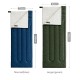 Мешок спальный конверта Naturehike  H150 NH19S015-D модернизированный хлопковый хаки, 6927595737637