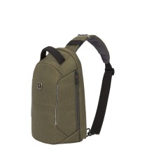 Рюкзак-антивор SWISSGEAR, хаки, Heather 600D, 21 x 12,5 x 34 см, 8,5 л