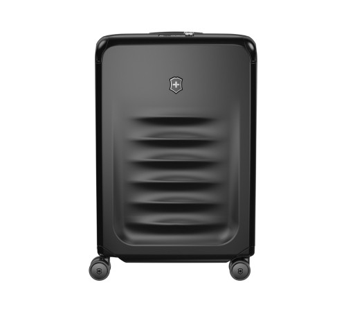 Чемодан VICTORINOX Spectra™ 3.0 Exp. Medium Case, чёрный, поликарбонат Sorplas™, 46x30x69 см, 81 л