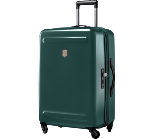 Чемодан VICTORINOX Etherius 17.1, зелёный, поликарбонат Bayer, 45x30x67 см, 65 л