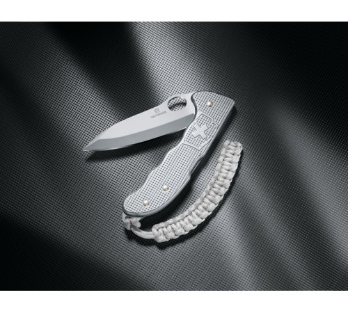 Нож охотника VICTORINOX Hunter Pro M Alox 130 мм, 4 функции, с фиксатором лезвия, серебристый