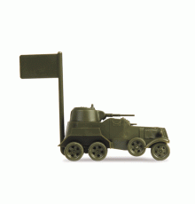 Сборная модель ZVEZDA Советский бронеавтомобиль БА-10, 1/100