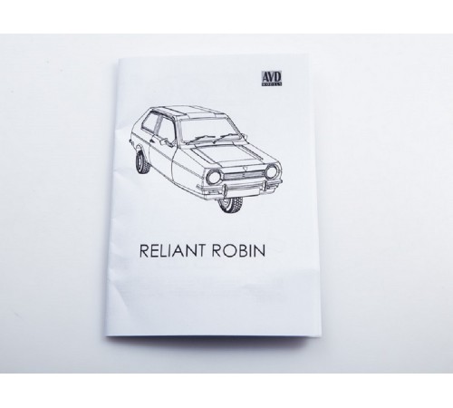 Сборная модель AVD Автомобиль Reliant Robin, 1/43