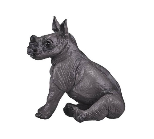 Фигурка KONIK Носорог, детёныш, сидящий