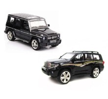 Машина XLG  TOYOTA PRADO/MERCEDES G55 M923J/M923K 1/24, свет, звук, инерция (1/4шт.) б/к