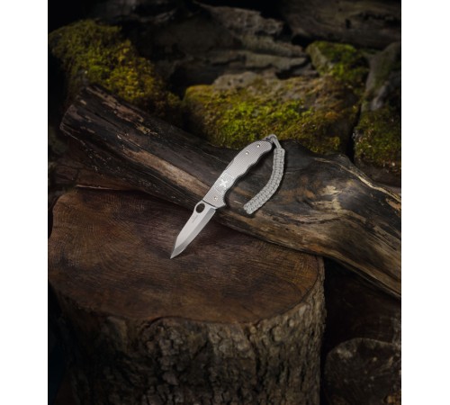 Нож охотника VICTORINOX Hunter Pro M Alox 130 мм, 4 функции, с фиксатором лезвия, серебристый