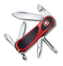 Нож перочинный VICTORINOX Evolution 11, 85 мм, 13 функций, красный с чёрными вставками