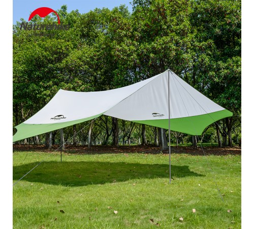 Стойки для тента Naturehike NH19PJ042 оцинкованное железо 2,4 м 4 секции (2шт), 6927595741931
