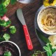 Нож для масла Opinel №117, деревянная рукоять, блистер, нержавеющая сталь, красный, 003131