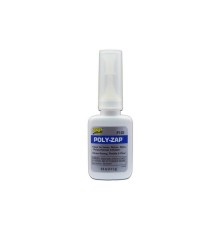 Клей ZAP Poly-ZAP для лексана, ABS, поликрбоната, сред.вязк., 14.1г (btls.)