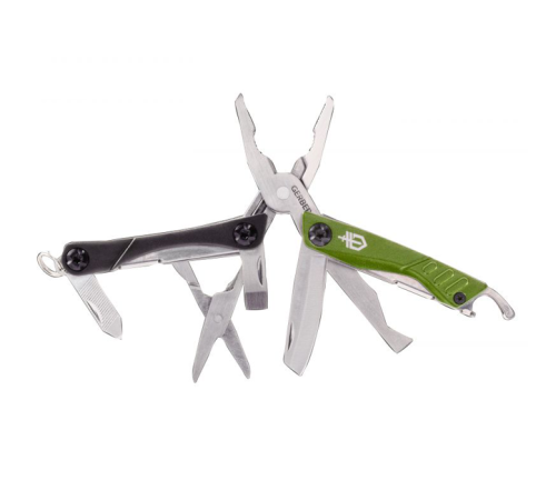 Мультитул Gerber Outdoor Dime Micro Tool, зеленый, блистер, (1014031), 31-001132