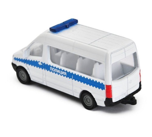 Микроавтобус Siku 0806RUS Полиция, 8 см, белый