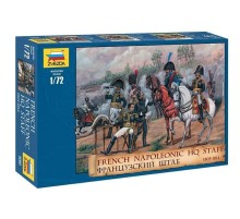 Сборные солдатики ZVEZDA Французский штаб 1805-1814 г., 1/72