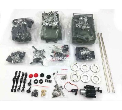 Радиоуправляемая машина WPL военный грузовик (зеленый) 6WD 2.4G 1/16 KIT