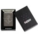 Зажигалка ZIPPO Лучшая цена 2022 с покрытием Black Ice®, латунь/сталь, чёрная, 38x13x57 мм