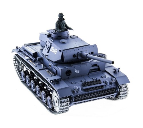 Радиоуправляемый танк Heng Long  Panzer III type L Professional V7.0  2.4G 1/16 RTR