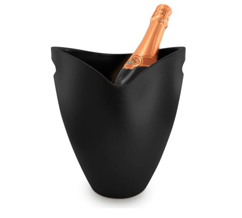 Ведерко для охлаждения вина и шампанского Pulltex Ice Bucket Black