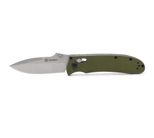 Нож Ganzo G704 зеленый, G704-GR