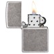 Зажигалка ZIPPO Armor® с покрытием Antique Silver, латунь/сталь, серебристая, 38x13x57 мм