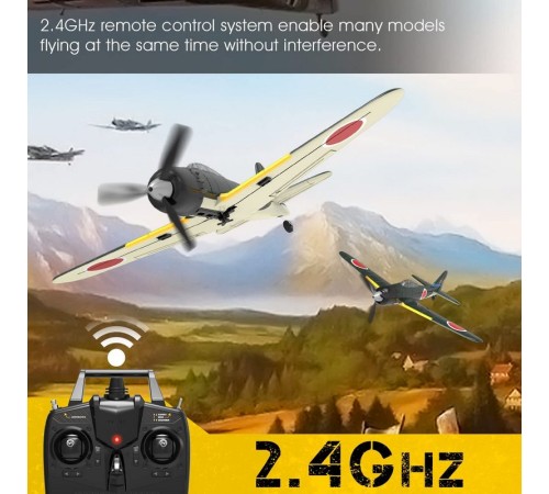 Радиоуправляемый самолет Volantex RC Zero 400мм 2.4G 4ch LiPo RTF with Gyro