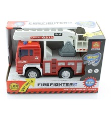 Машина инерционная WY551C Пожарная техника Аварийная свет/звук в/к