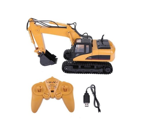 Радиоуправляемый экскаватор HUI NA TOYS 2.4G 15CH 1/16 RTR