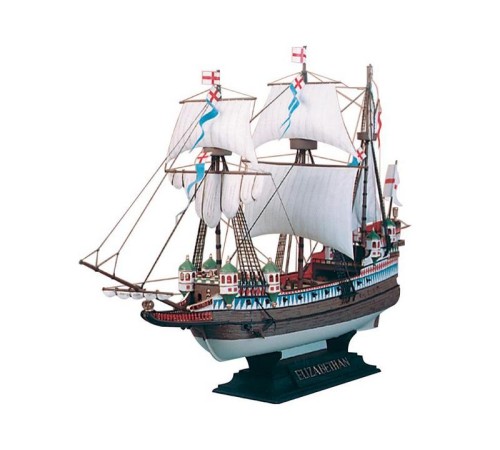 Сборная модель ZVEZDA Галеон «Элизабет» Эскадры Френсиса Дрейка 1588 г., 1/200