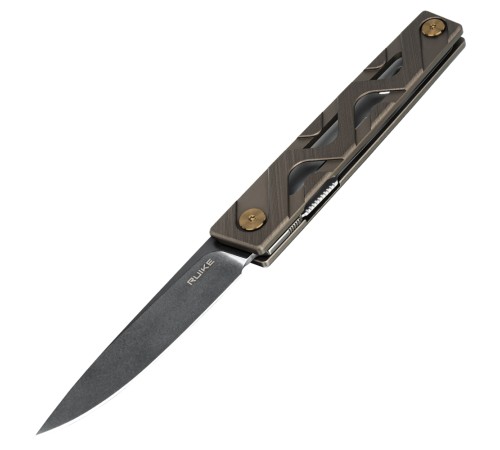 Нож Ruike P878-AK, бронзовый