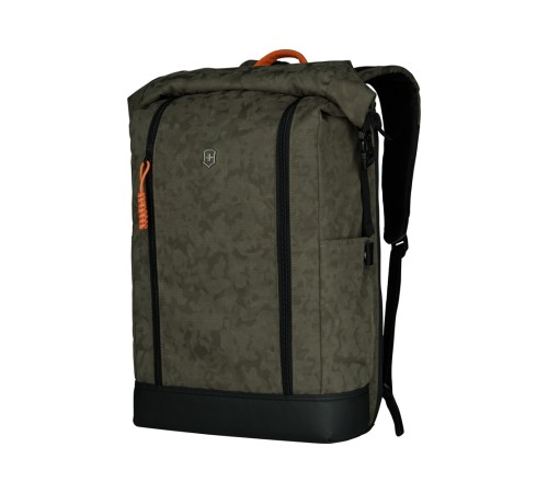 Рюкзак VICTORINOX Altmont Classic Rolltop Laptop 15,4'', зелёный камуфляж, ткань, 29x17x47 см, 18 л
