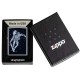 Зажигалка ZIPPO Skateboarding Astronaut с покрытием Flat Grey, латунь/сталь, серая, 38x13x57 мм