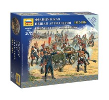 Сборные солдатики ZVEZDA Наполеоника: Французская пешая артиллерия, 1/72