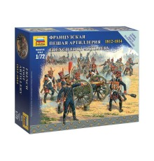 Сборные солдатики ZVEZDA Наполеоника: Французская пешая артиллерия, 1/72