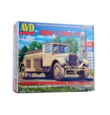 Сборная модель AVD Поливочно-моечная машина ПММ-2 (ЗИС-11), 1/43