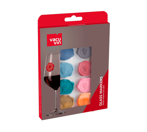 Маркеры для бокалов Vacu Vin Classic (8 шт)