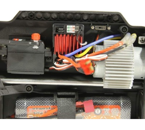 Радиоуправляемый монстр Remo Hobby MMAX UPGRADE (красный) 4WD 2.4G 1/10 RTR
