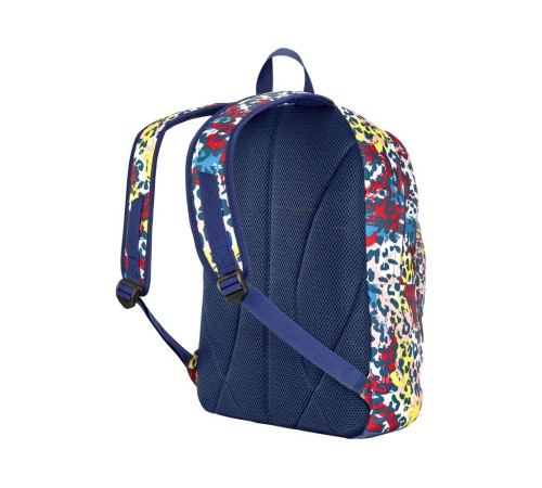 Рюкзак WENGER Crango 16'', цветной с леопардовым принтом, полиэстер 600D, 33x22x46 см, 27 л
